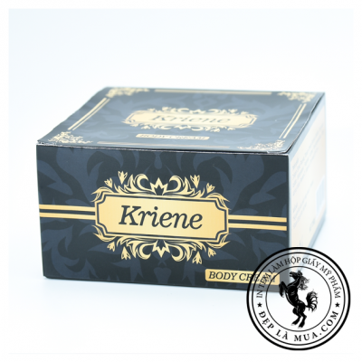 Mẫu hộp giấy Body “Kriene”